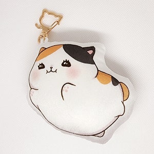FFXIV Fat Cat Soft Squishy Keychain