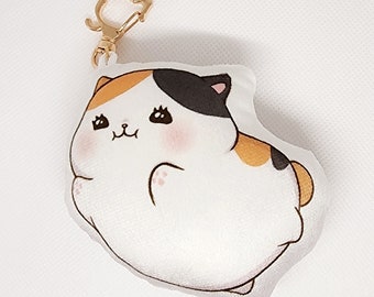 FFXIV Fat Cat Soft Squishy Keychain
