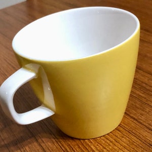 Mikasa Tableware Cera-Stone Daybreak Sunny and White Coffee Tea Cup 3997 Japan