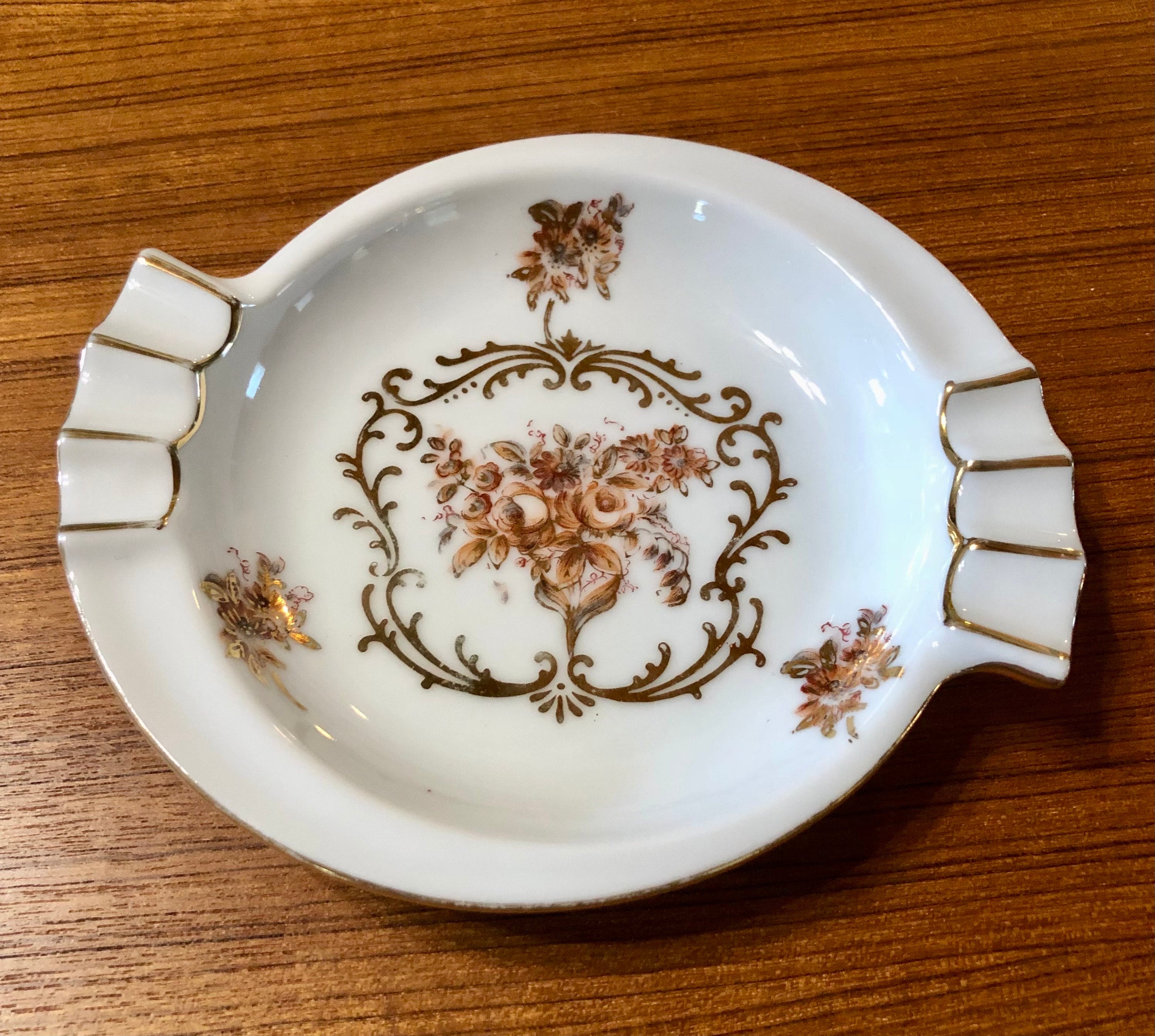 リモージュ LIMOGES シガートレイ 葉巻 ビンテージ vintage リモージュ LIMOGES シガートレイ 葉巻 ビンテージ vintage