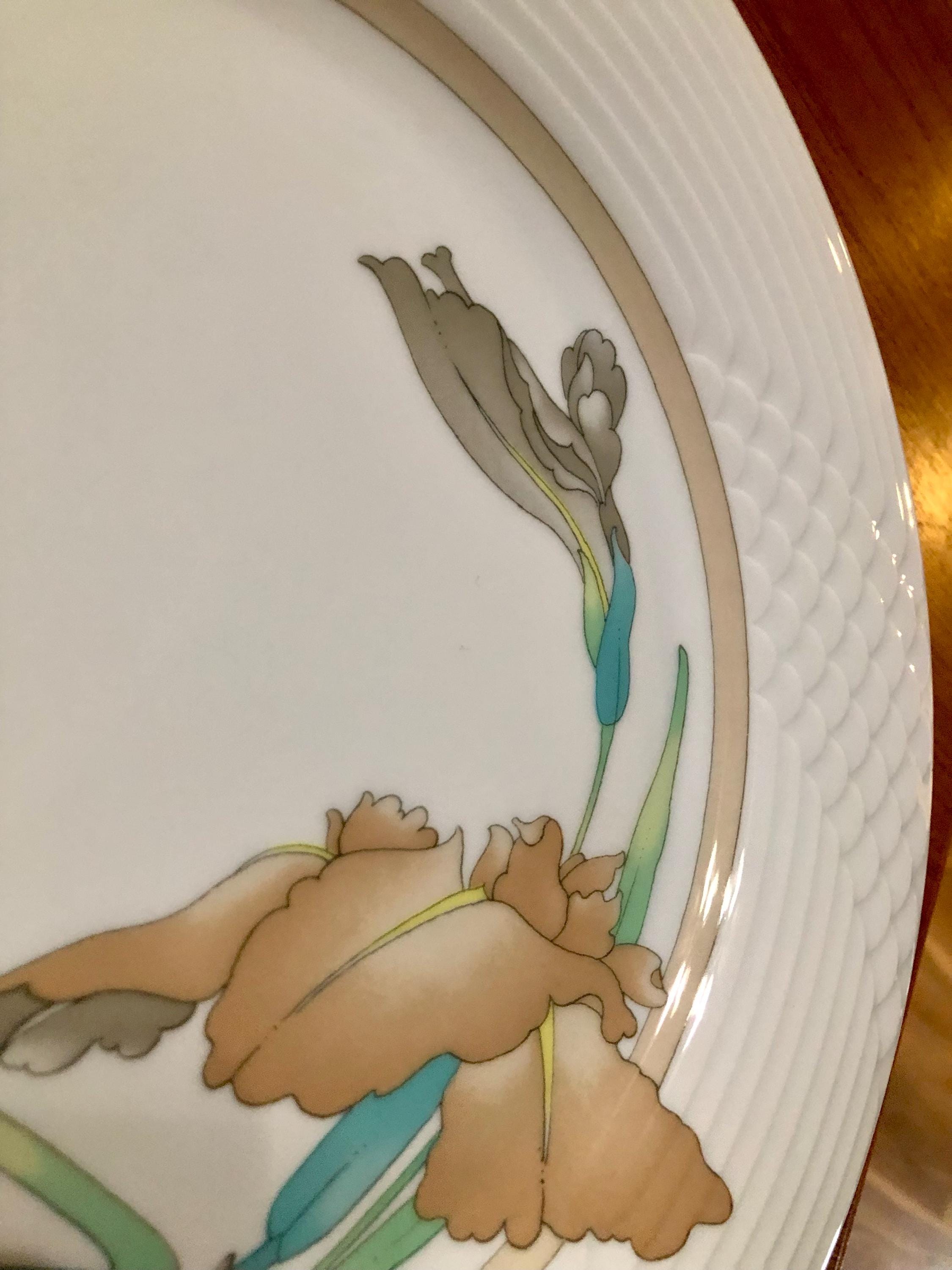 Leonard of Paris Hutschenreuther Scala Estoril Fine China Purple