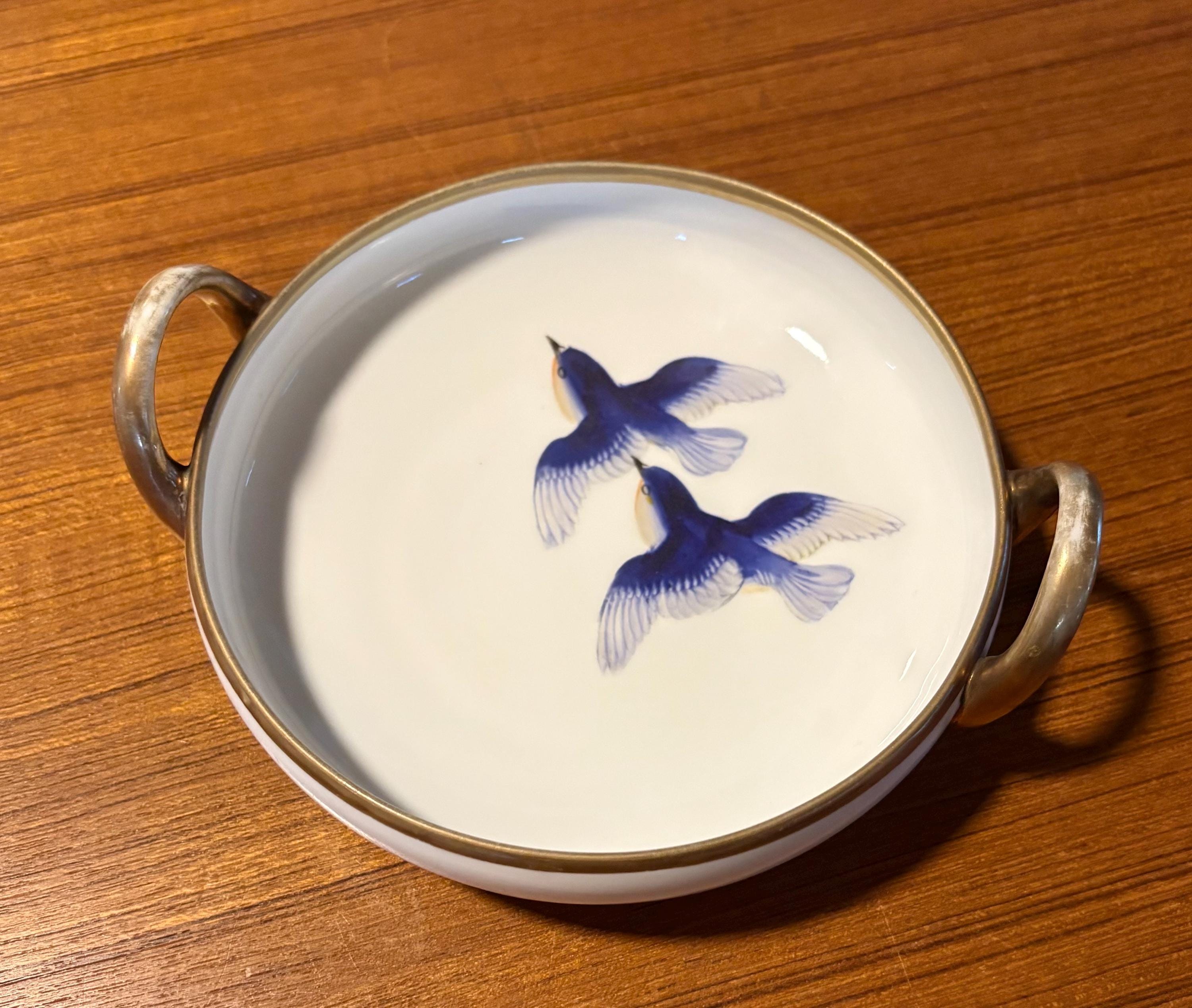 ノリタケ 限定品プレート 2000 ハチドリ 青い鳥 陶器 金彩 Vintage Noritake Bluebird - Etsy
