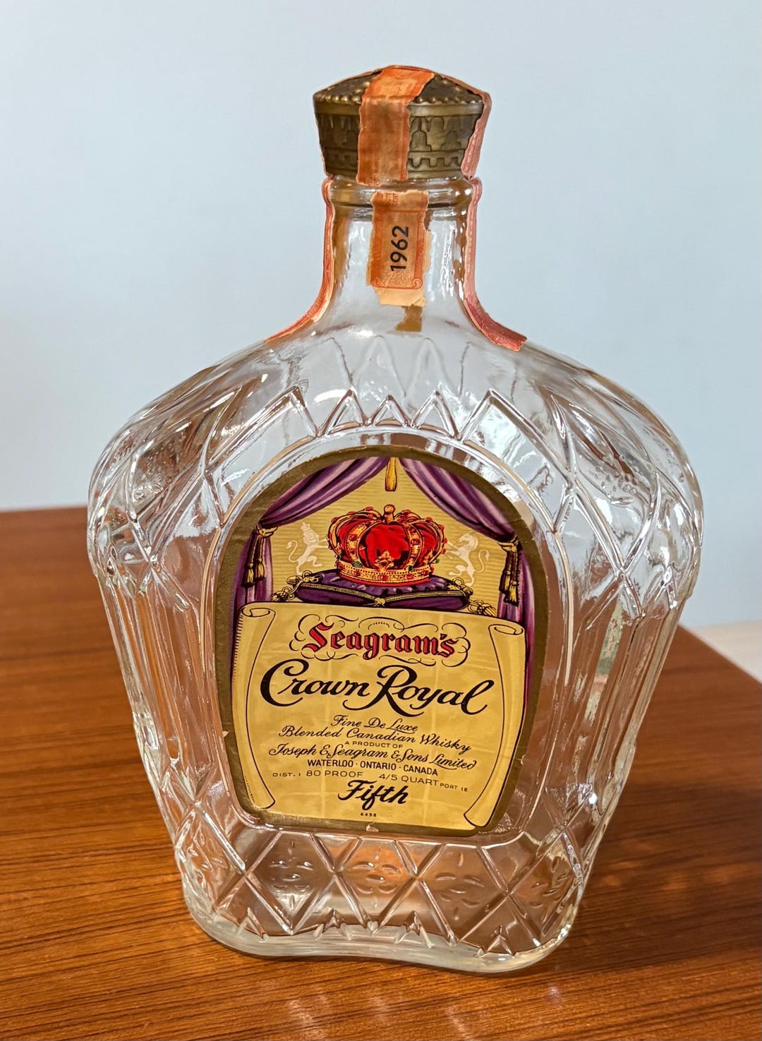70年代　ヴィンテージ　ボトルホルダー　Seagram's Crown Roya il_1080xN.7783674178_ceda.jpg
