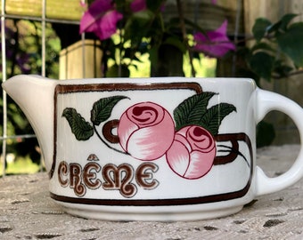 Elegant Water Pitcher Red Roses Pottery by Cheri Blum Elegant Water Pitcher Red Roses Pottery by Cheri Blum