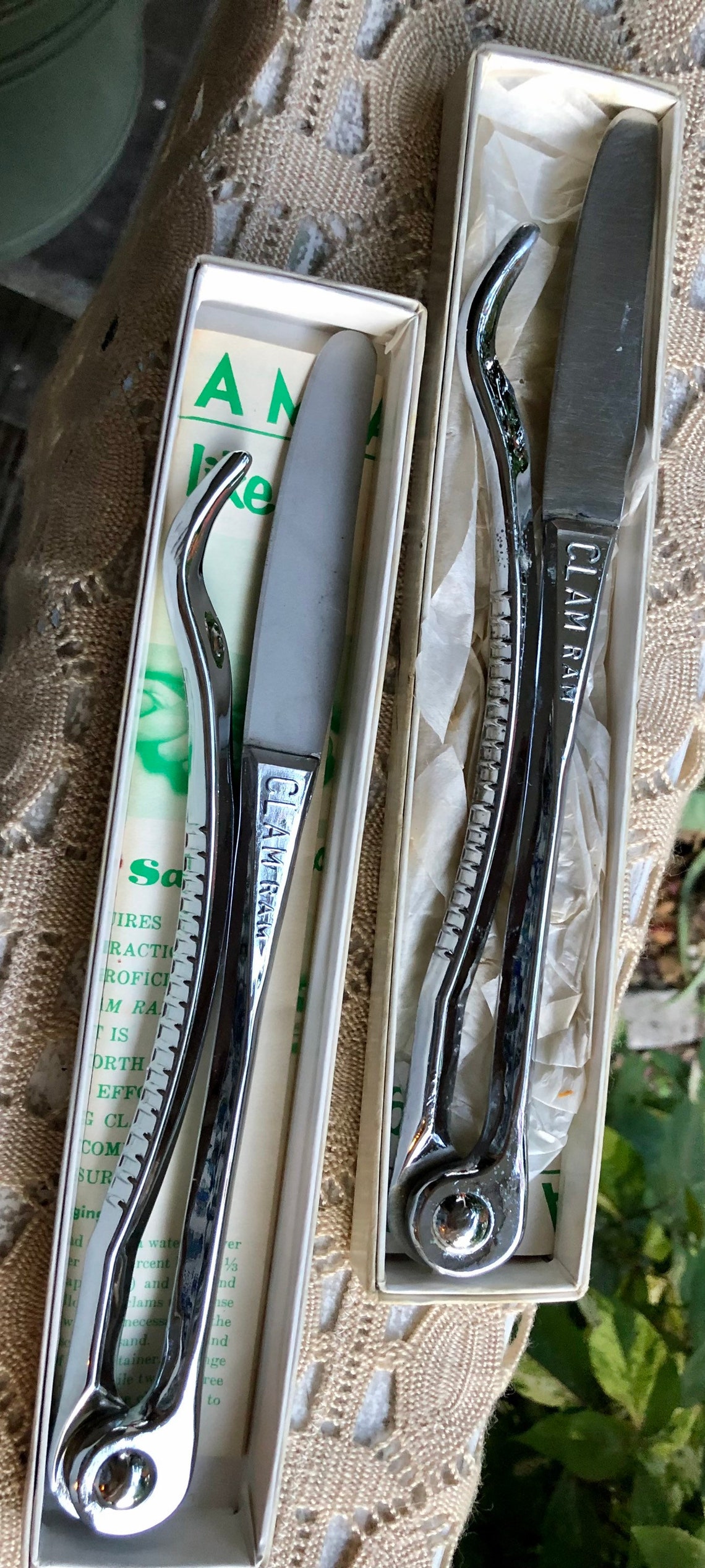 Vintage Clam Ram Oyster Clam Shucking Knife New England Etsy