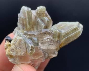 Smoky Quartz with Muscovite & Black Tourmaline Specimen, Skardu Pakistan