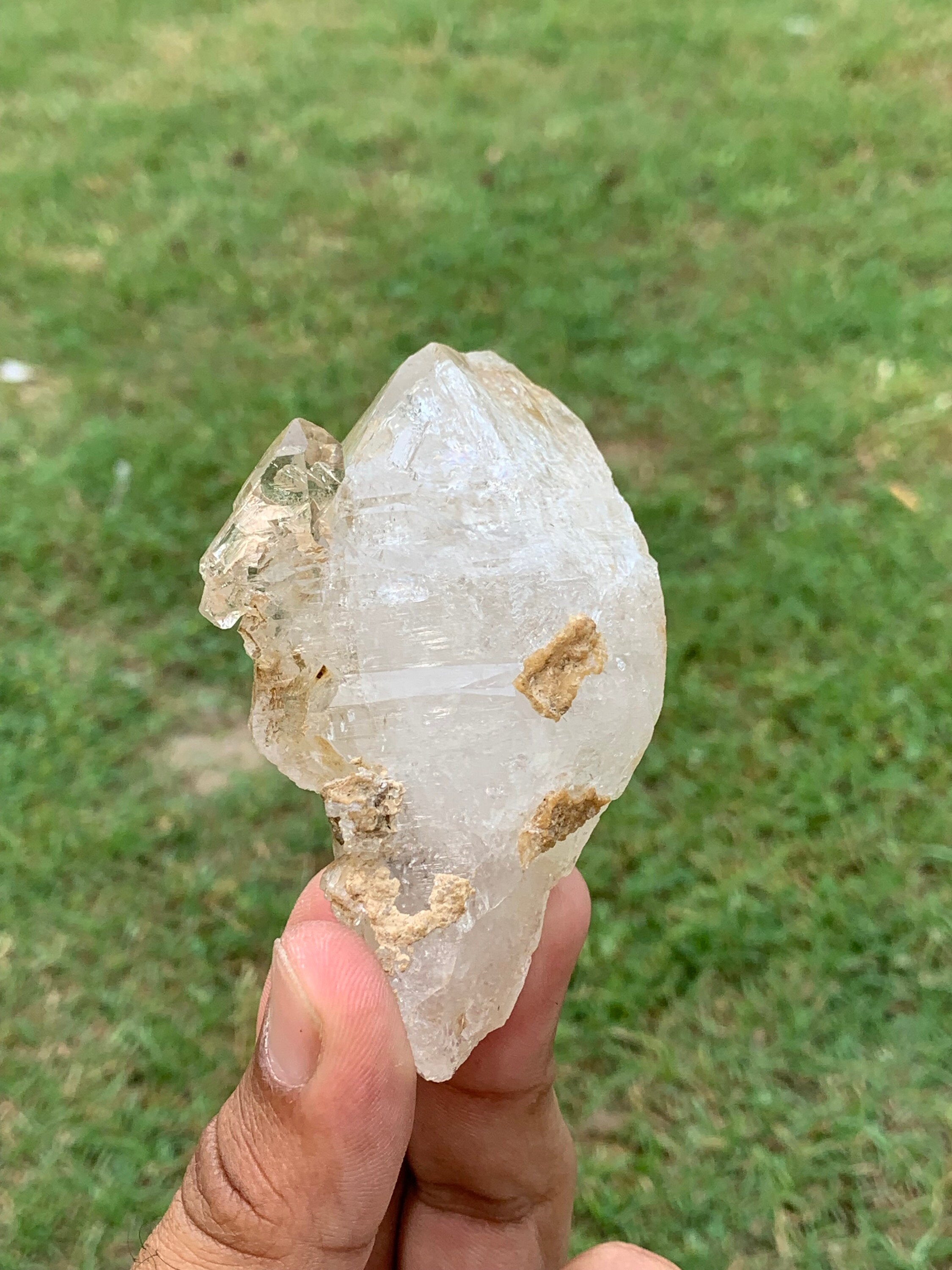 Clay Inclusions Skeletal Quartz With Clay Inclusions - Baluchistan Pakistan - Etsy