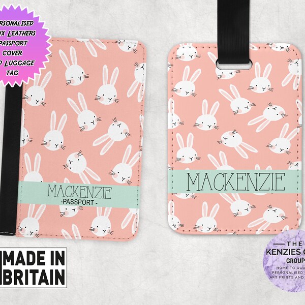 Bunny Rabbit Passport Etsy