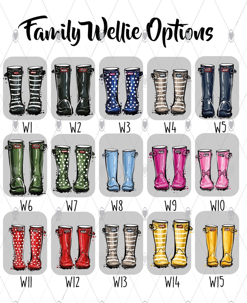 Download Wellies Print Custom Family Portrait New Home Gift Personalised Family Wellies Print Family Print Family Welly Print Art Collectibles Prints Vadel Com