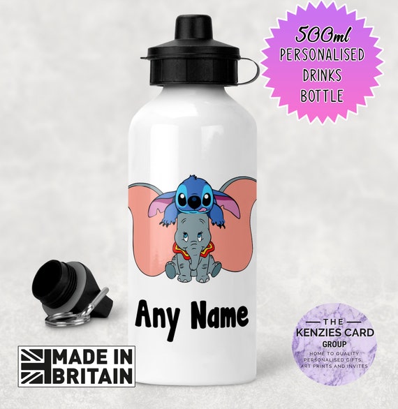 Botella de agua deportiva personalizada Disney's Lilo And Stitch