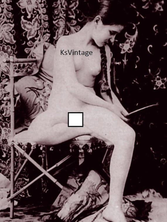 vintage young nude Vintage 1920 Photo Reprint Nude Young Farm Man Hugs Best ...