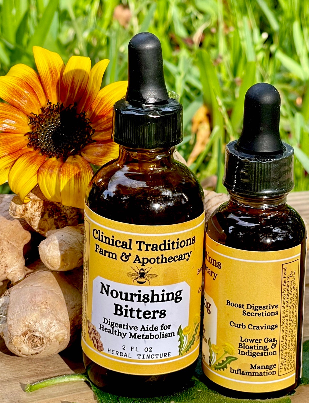 Nourishing Bitters Digestive Tincture Etsy