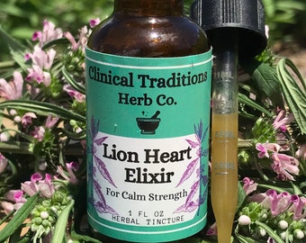 Lion Heart Elixir, a stress reducing tincture