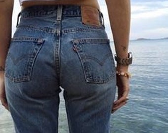 levis high waist vintage