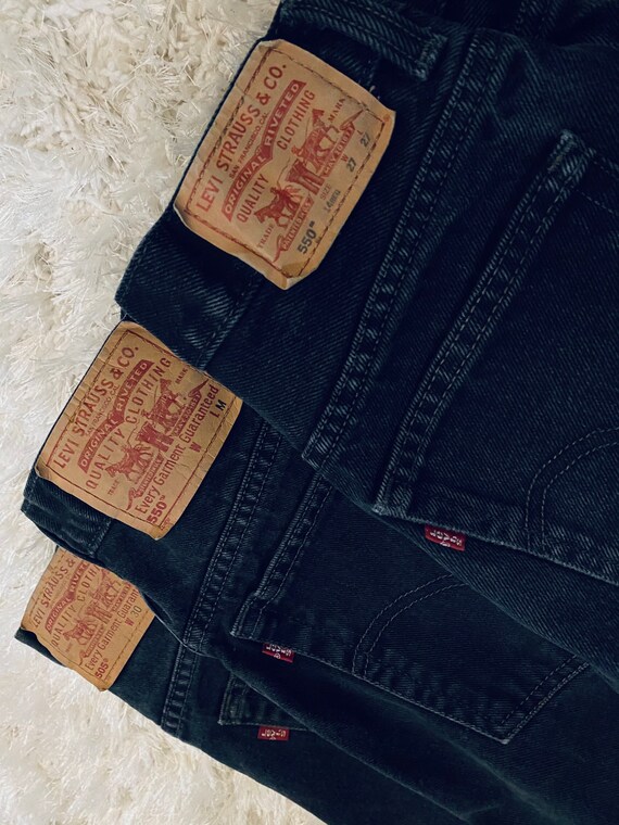 ALL SIZES // Black Levi’s Vintage High Waisted Sh… - image 3