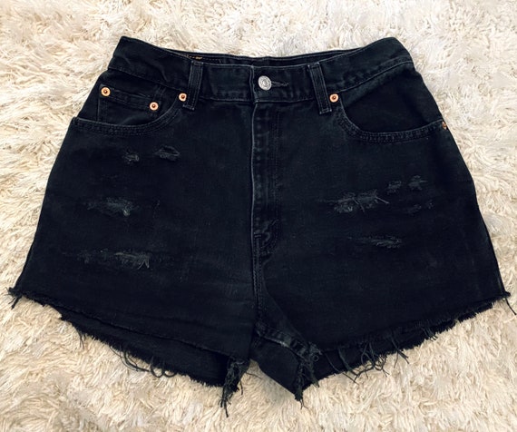 ALL SIZES // Black Levi’s Vintage High Waisted Sh… - image 4