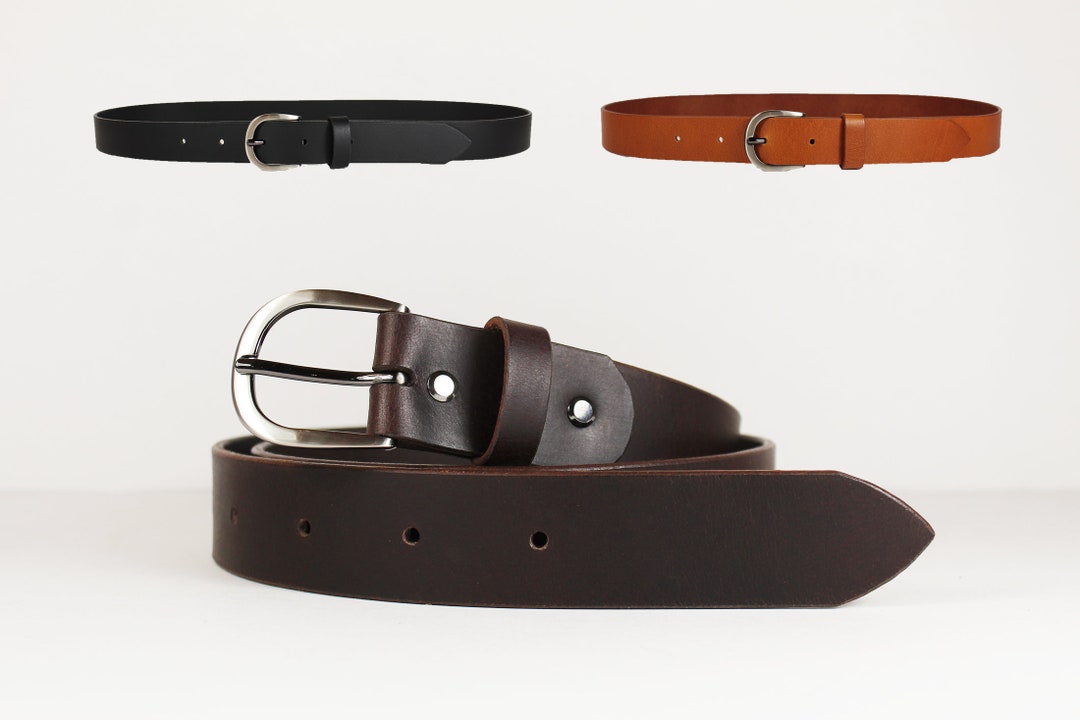 New leather belt in brown or black. Various sizes available please ask CLASSIC WIDE 1.75 ESPRESSO Dark Brown Leather Belt  main image 2