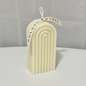CNDLNYC | Striped Arch Candle