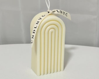 CNDLNYC | Striped Arch Candle