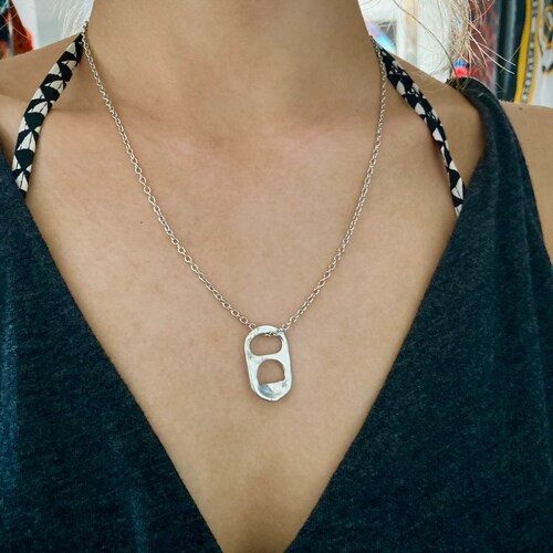 Can Tab Necklace Sarah Cameron Inspired 