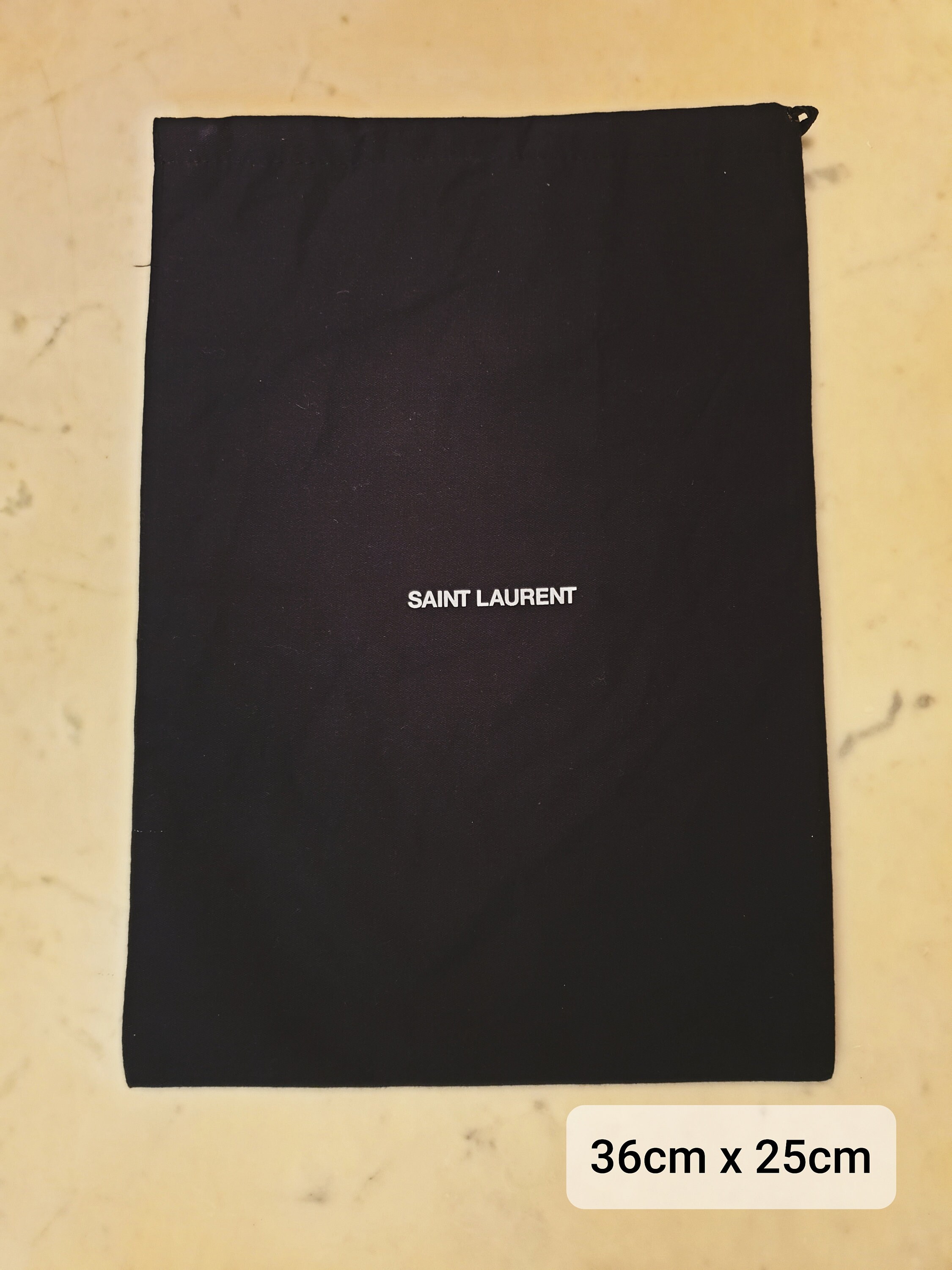 ysl bag box and dust bag