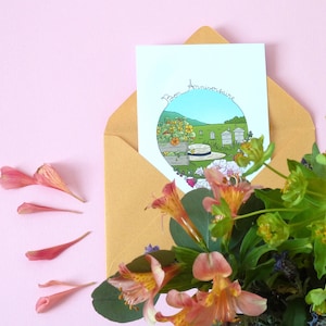 Carte d'anniversaire - été