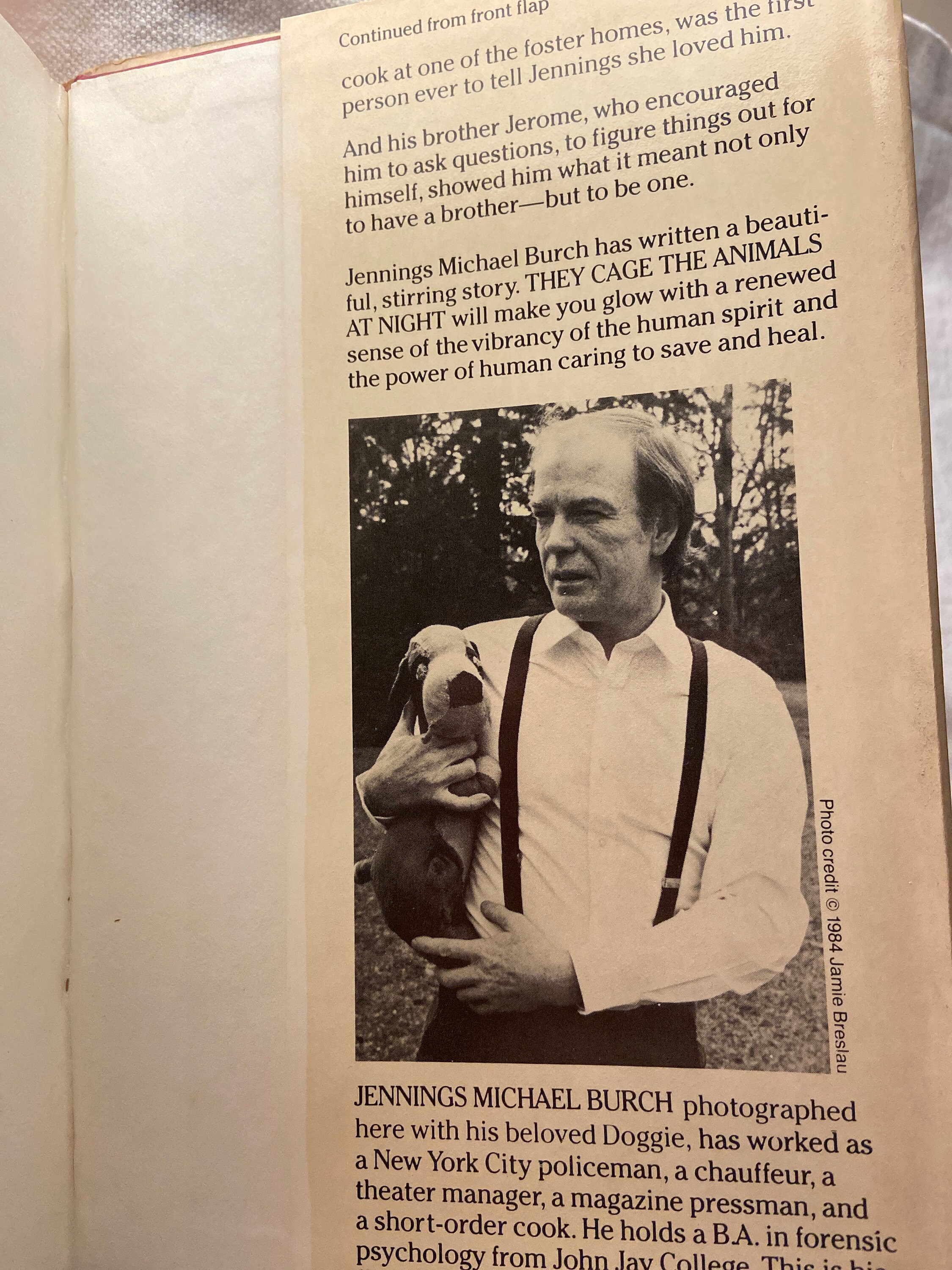 1984 They Cage Animals at Night de Jennings Etsy