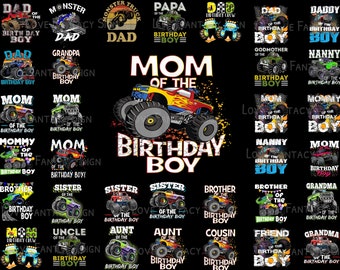 Download Monster Truck Birthday Svg Etsy