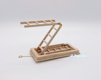 Vente Nouvelle maquette de 29 meubles en bois non peints à l'échelle 1:24 pour maison de poupée miniature - Banggood ançais Mobile-arrival notice