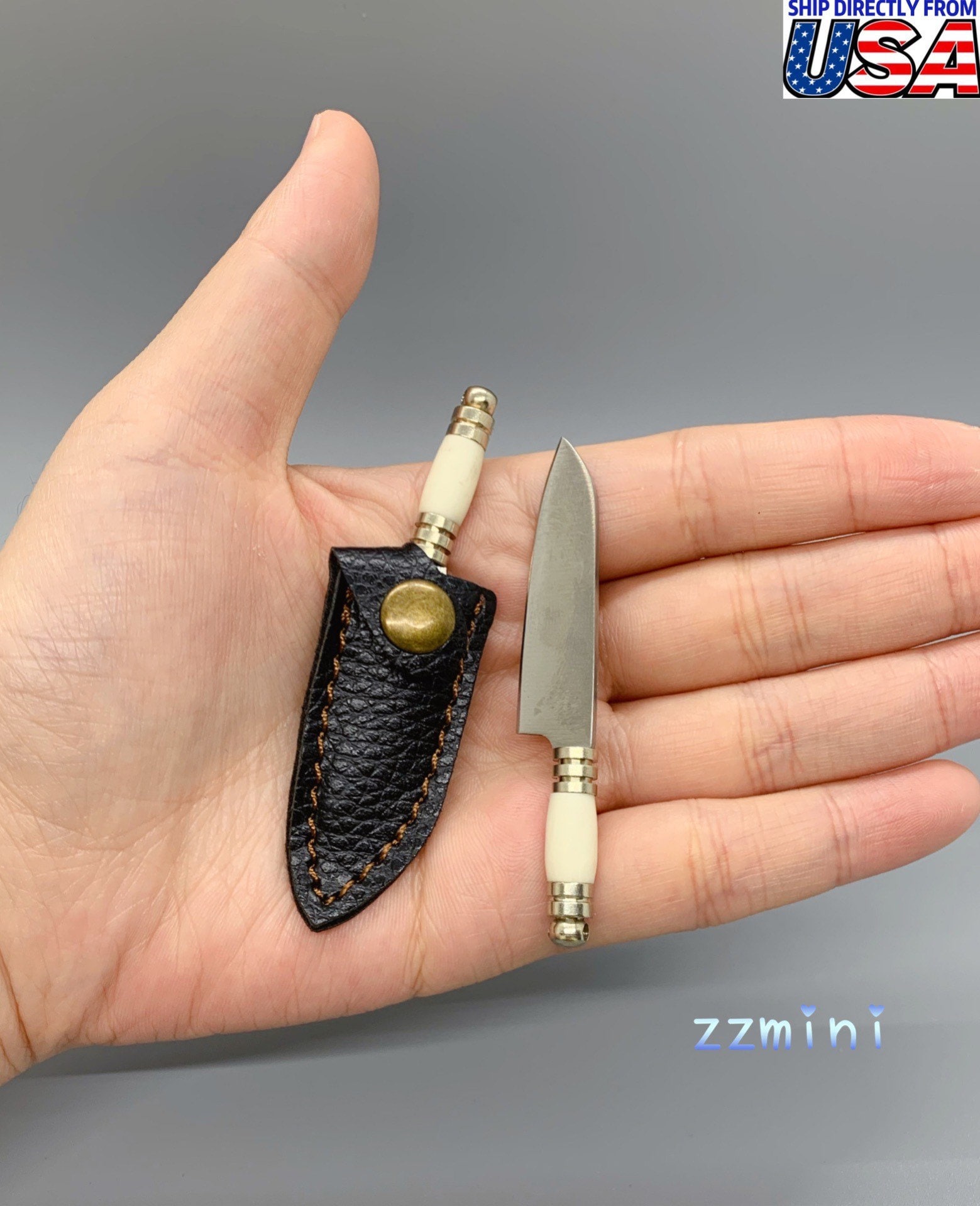 World Smallest Real Miniature Tiny Working Pocket Stainless Steel