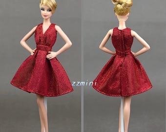 red barbie frock