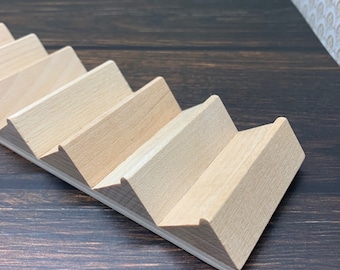 Odoria Puppenhaus Treppe 1/12 – Miniatur-Treppe Mit Handlauf Aus Holz, Zum Selbstbauen, 6,8x2x32,8 Cm