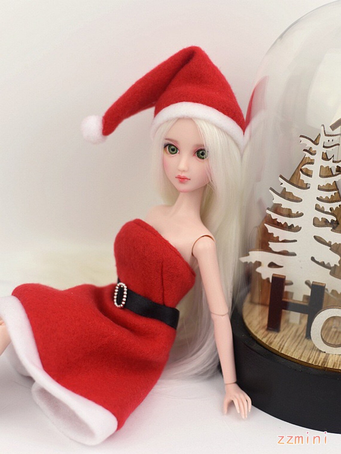 Barbie Doll Outfit Christmas Dress Santa Claus Barbie Winter | Etsy