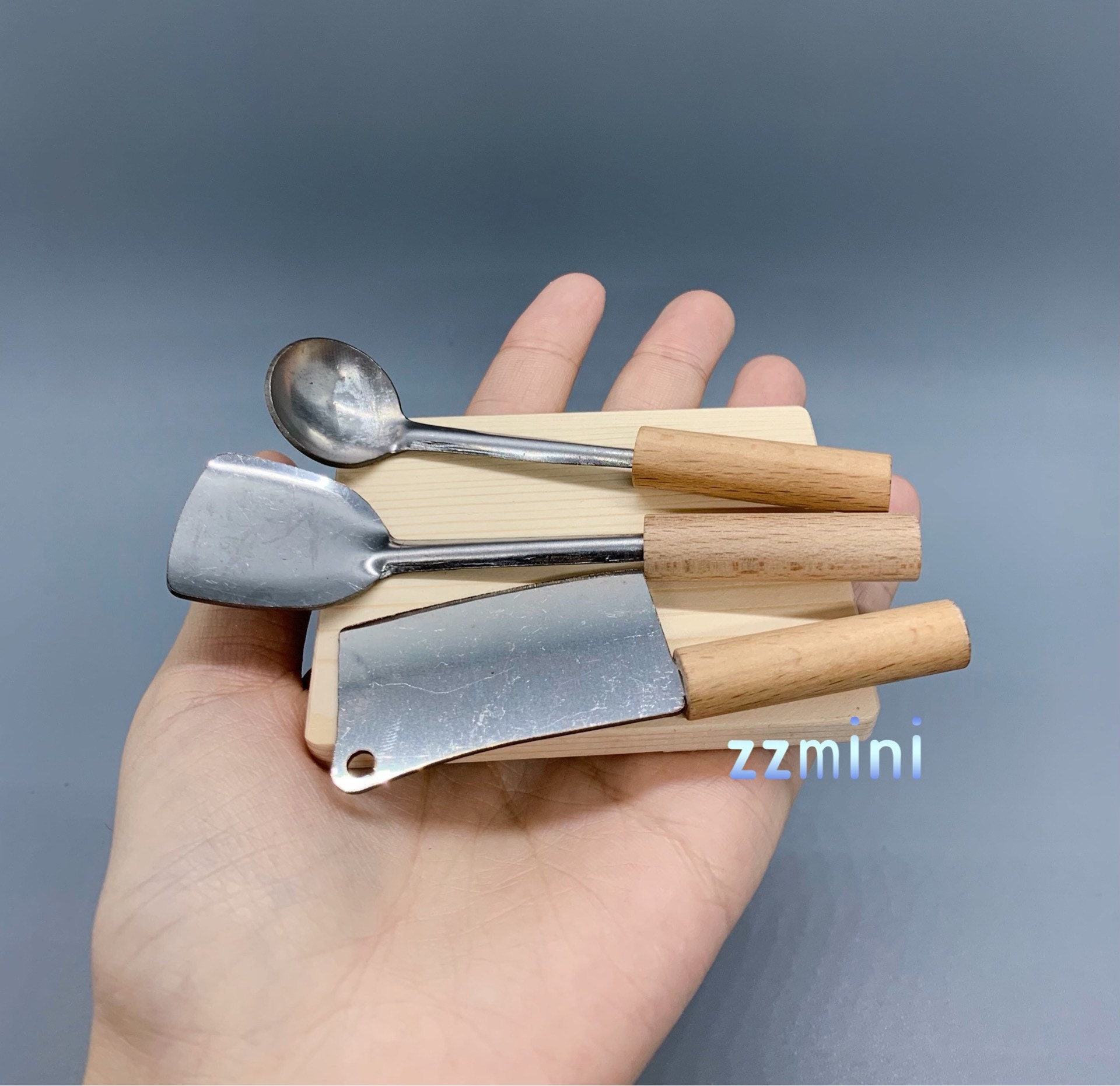 Miniature Cooking Spoon and Fork Set  Mini Cooking Utensils – Real Mini  World