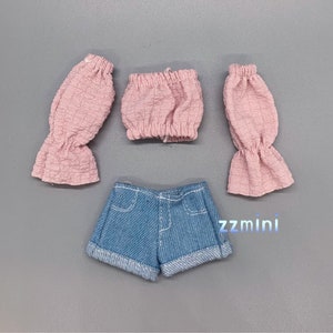 Handmade Pink Top For 11.5inch Fashion Doll Princess Clothes 1/6 Toy