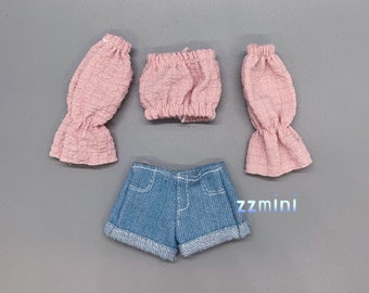Handmade Pink Top For 11.5inch Fashion Doll Princess Clothes 1/6 Toy
