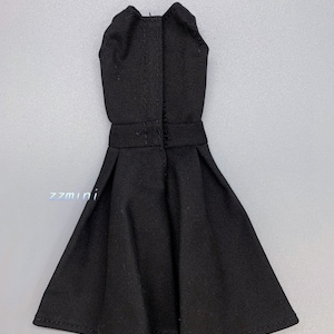 Fashion Doll Dress Black Little Classical Evening Dress Clothes for 11. ...