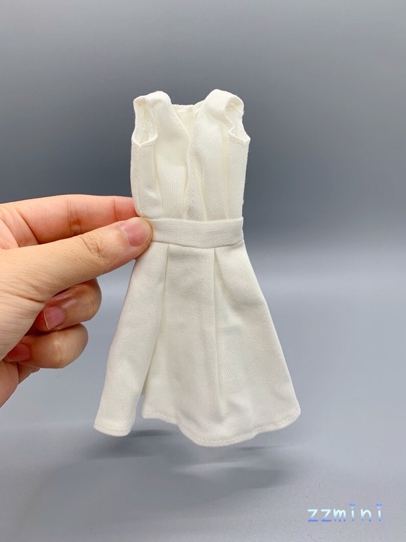 Fashion Doll Dress White Little Classical Evening Dress Etsy