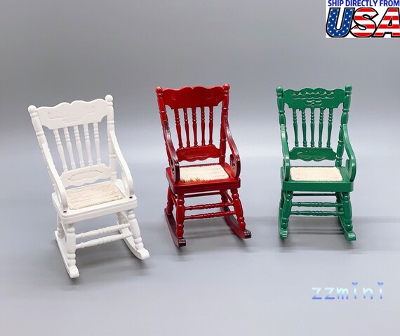 Wooden rocker chair toy sale