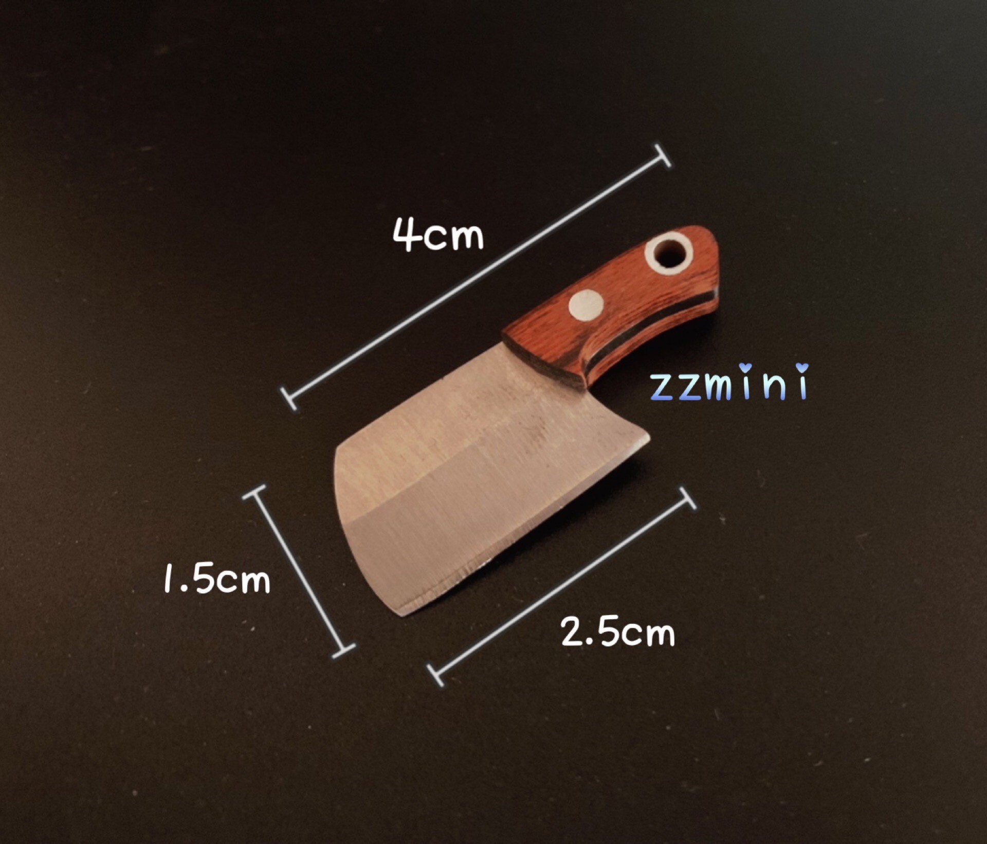 Coltello portachiavi con manico in legno in acciaio inossidabile piccolo  Mini portatile EDC tagliacarte a lama fissa artigianato accessori regalo