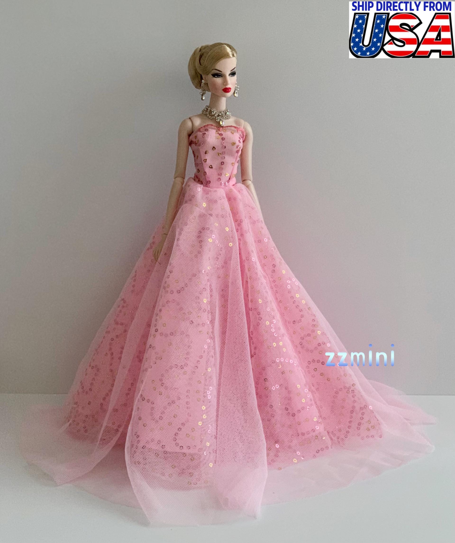 Pink Barbie Gown Etsy UK