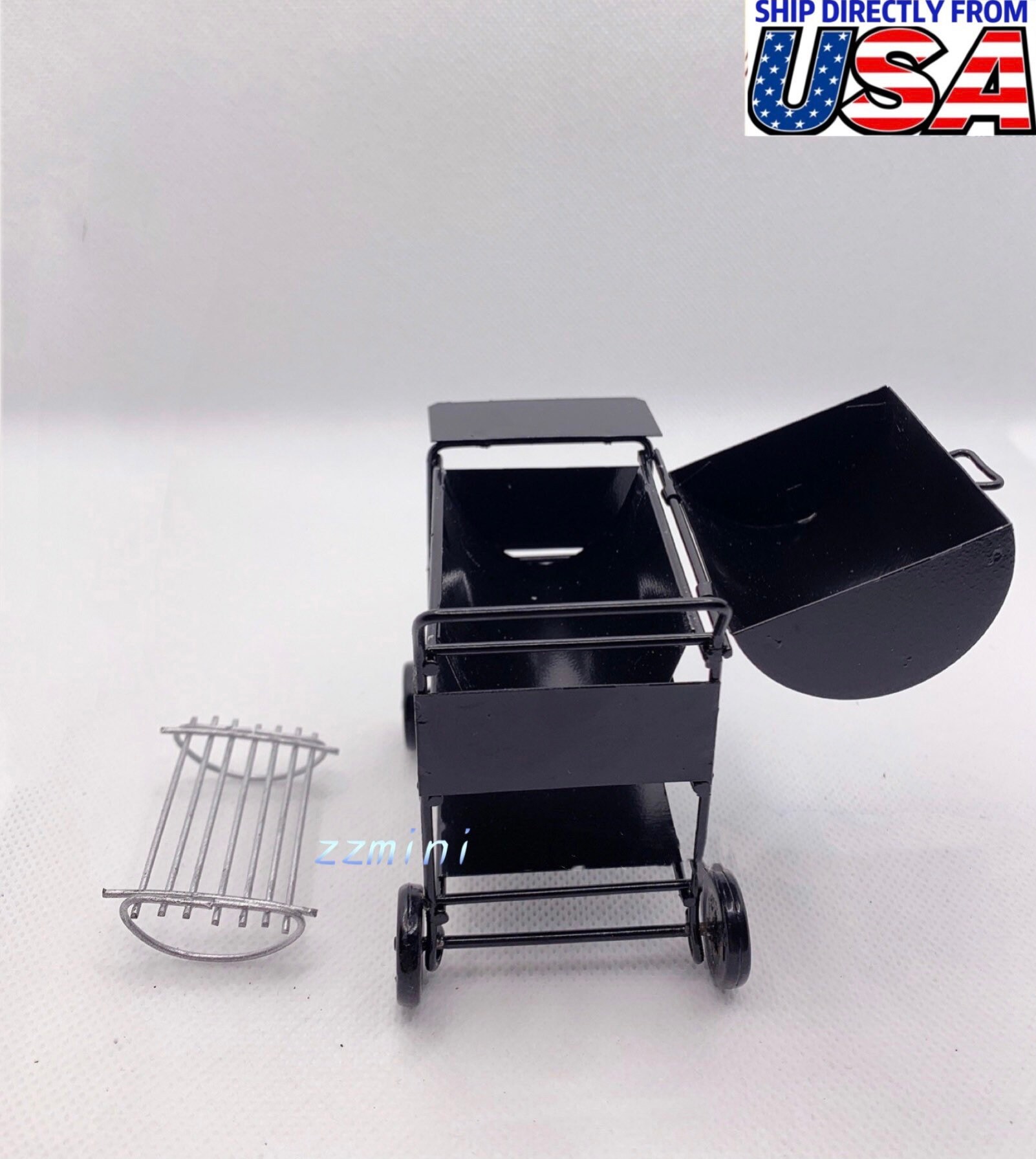 Mini Barbecue Giocattolo Scala 1:12 Per Casa Delle Bambole, Con Accessori, Dettagliato E Realistico