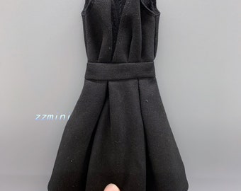 Fashion Doll Dress Black Little Classical Evening Dress Clothes for 11.5" Doll