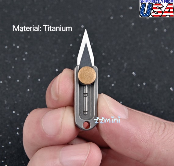 WORLD'S SMALLEST WORKING POCKET KNIFE! Tiny Miniature REAL mini NOT A TOY  small