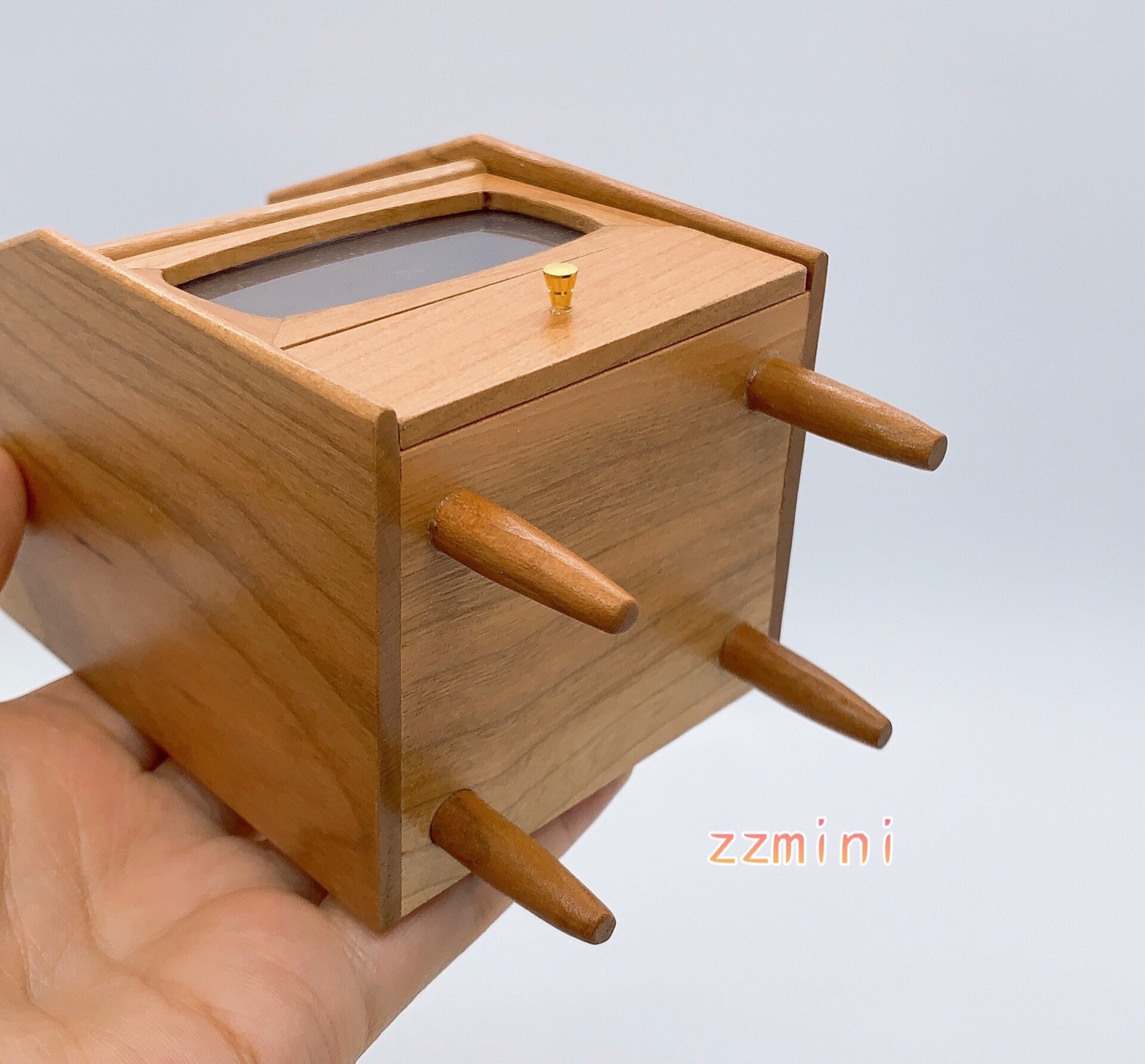 1/6 Puppenhaus Miniatur Holz Zeitungsschrank Schrank | Etsy