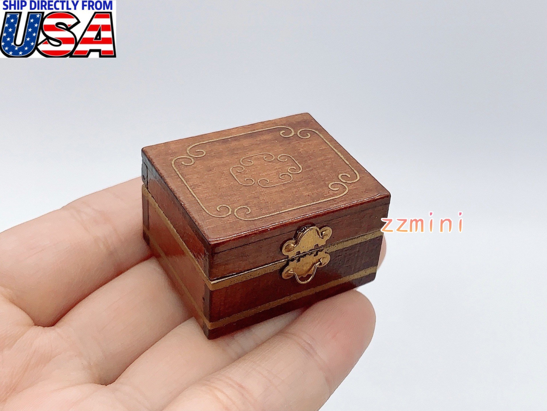 1/12 Dollhouse Miniature Jewelry Box Storage Box Supply Etsy