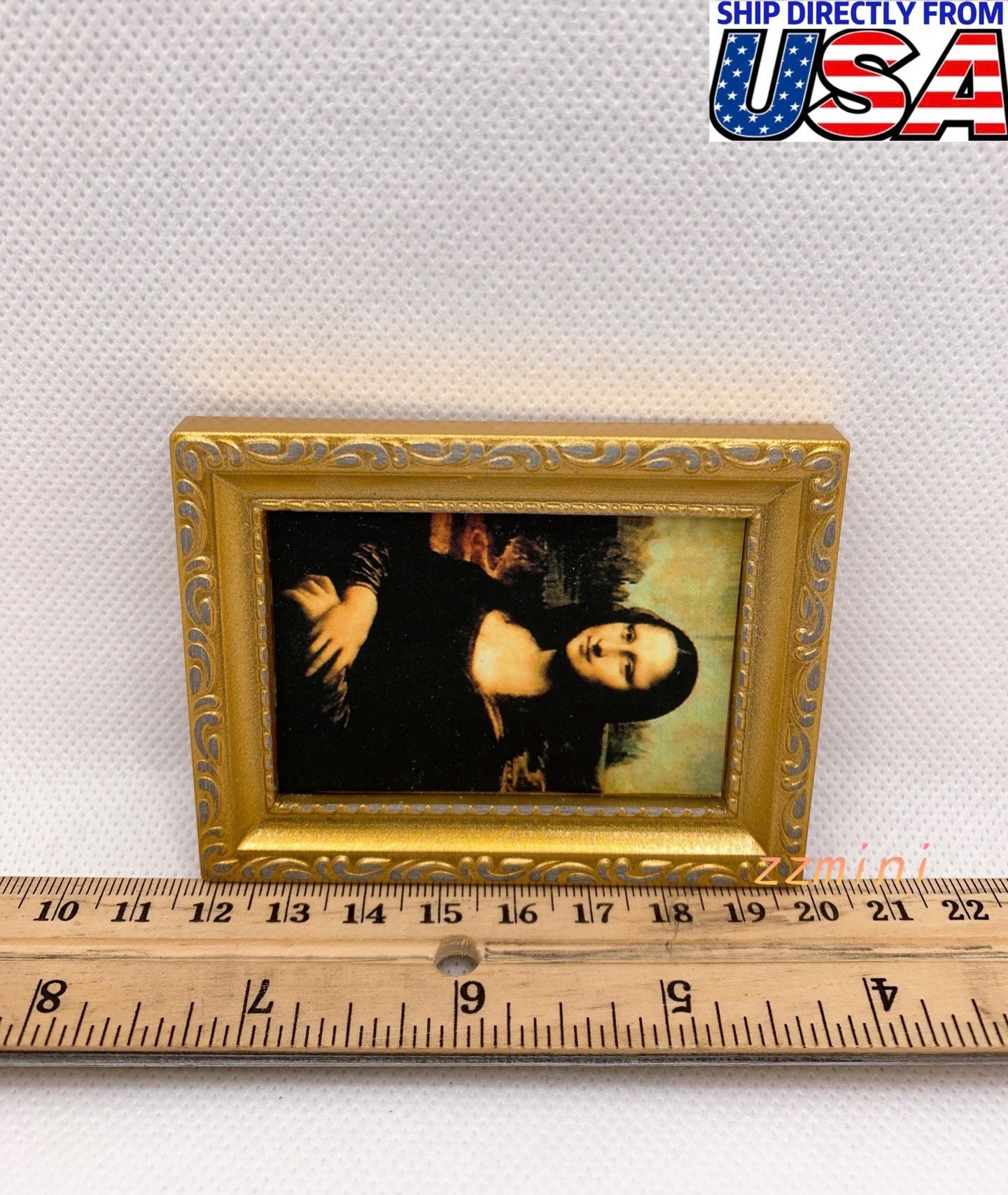 モナリザ ミニチュアアート ディスプレイアート モナリザ ミニチュアアート ディスプレイアート モナリザ