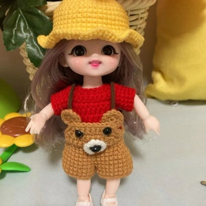 Hand Crocheted doll clothes gift toys