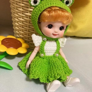 Hand Crocheted doll clothes holiday gifts toys