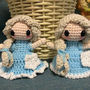 Hand Crocheted Princess Doll Aisha children&#39;s doll gift